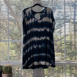 Plus Size Acid Wash Dress